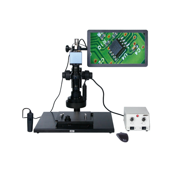 Insize 3D motorized rotation microscope (with display)